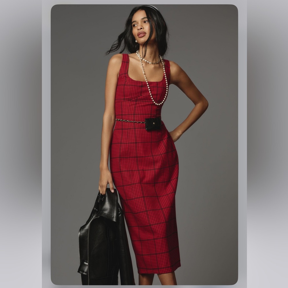 Anthropologie Midi Dress, EUC - worn once, see photo above!